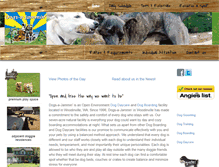 Tablet Screenshot of dogs-a-jammin.com